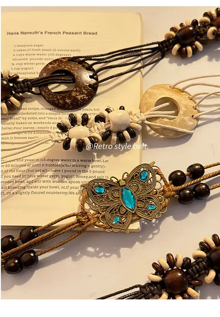 Bohemian Retro Woven Belt for Women — feature 9