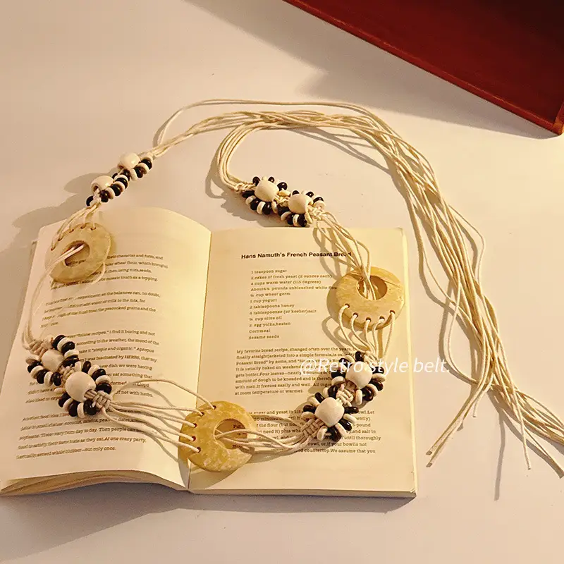 Bohemian Retro Woven Belt for Women - Image 2