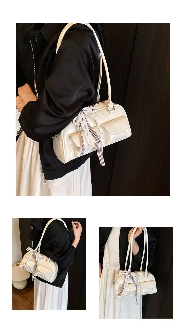 2025 Women's PU Leather Shoulder Bag with Bow — feature 10