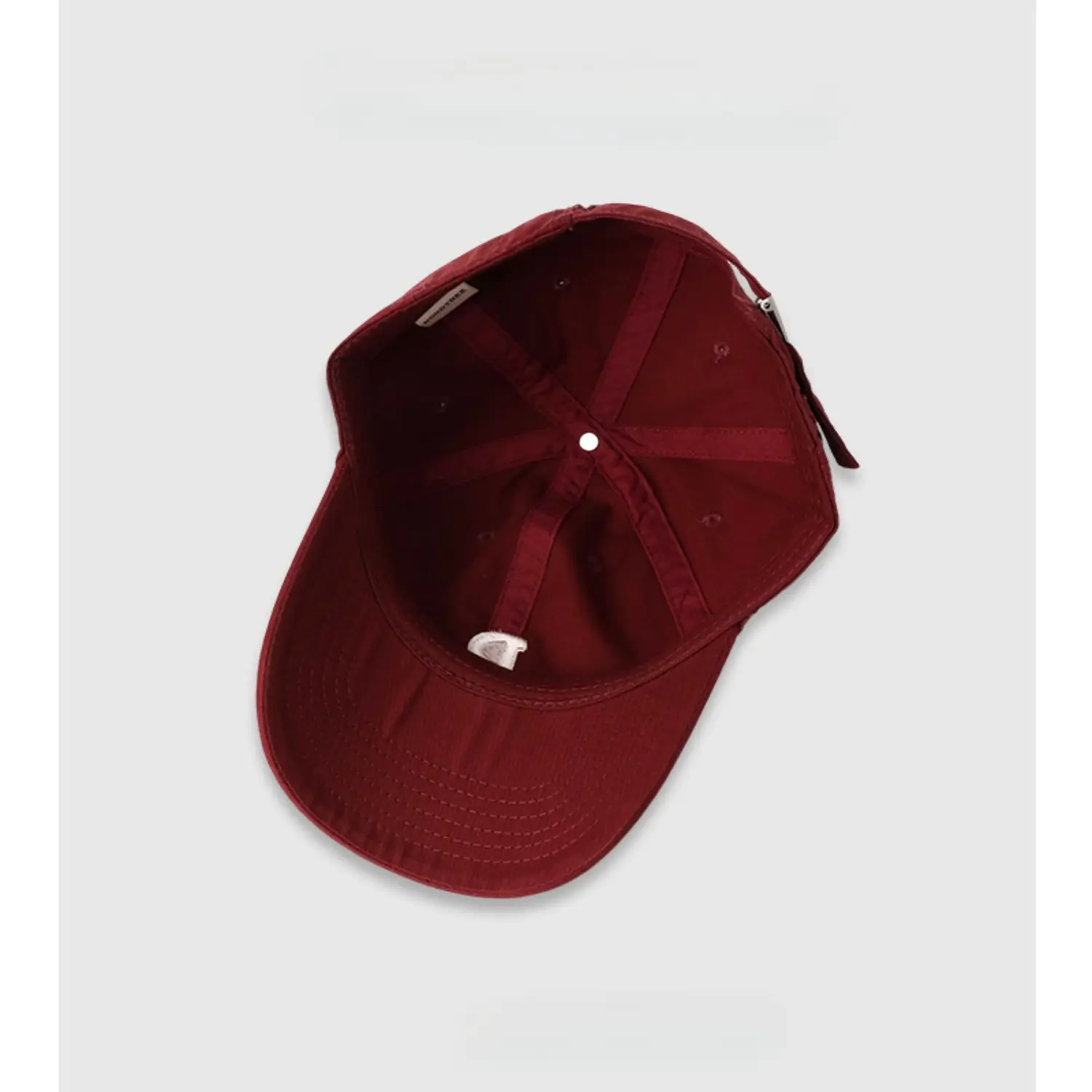 R Label Black Baseball Cap with Embroidered Logo — feature 16