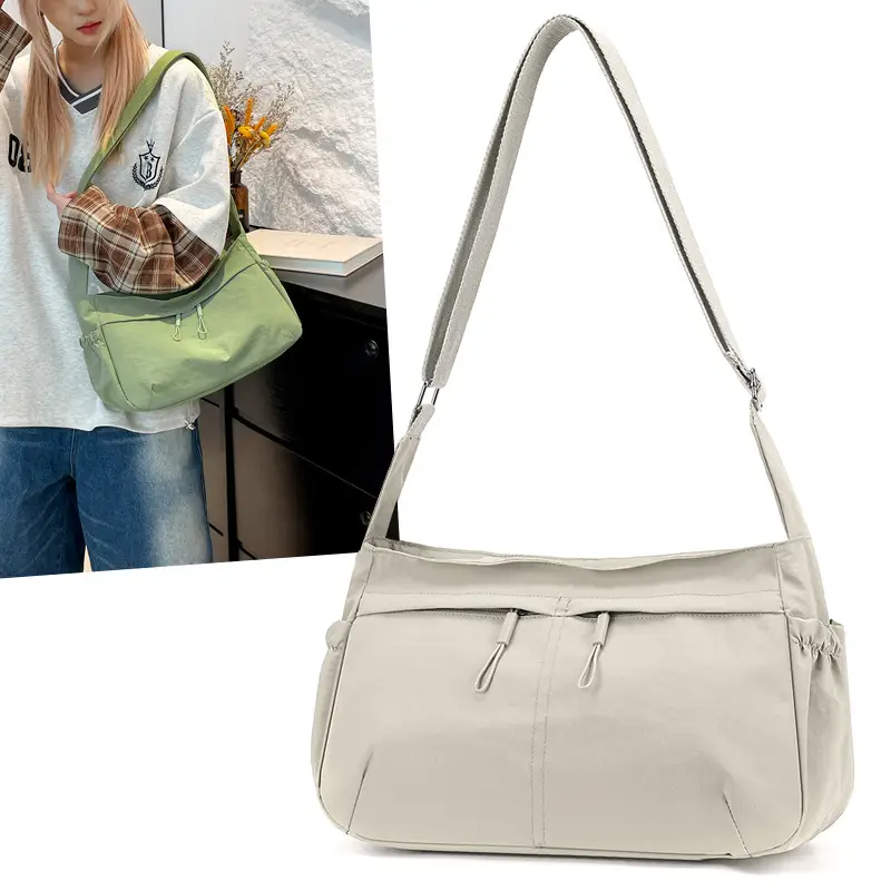 Japanese Style Large Capacity Shoulder Bag for Women - Image 8