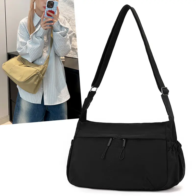 Japanese Style Large Capacity Shoulder Bag for Women - Image 9