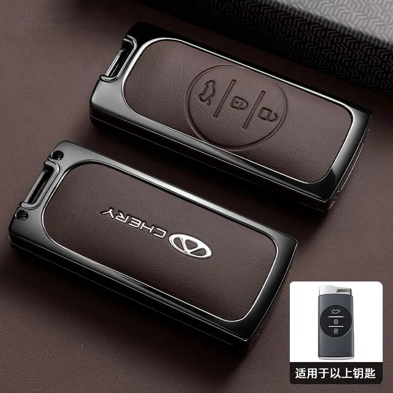 Suitable for Chery Tiggo 7Pro Key Cover 5X Xingtu Lx/Txl All-Inclusive Men's and Women's Ultra-Thin Transparent Key Shell Car Buckle