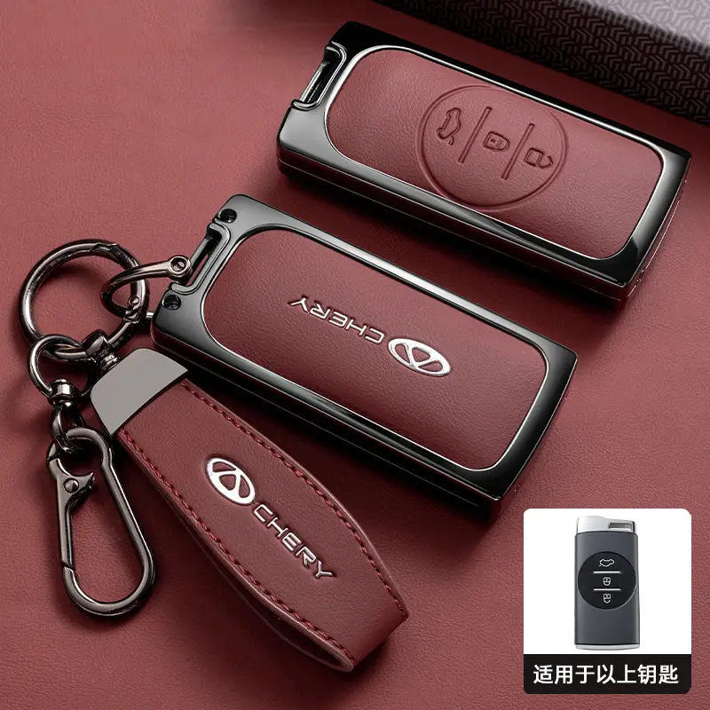 Suitable for Chery Tiggo 7Pro Key Cover 5X Xingtu Lx/Txl All-Inclusive Men's and Women's Ultra-Thin Transparent Key Shell Car Buckle