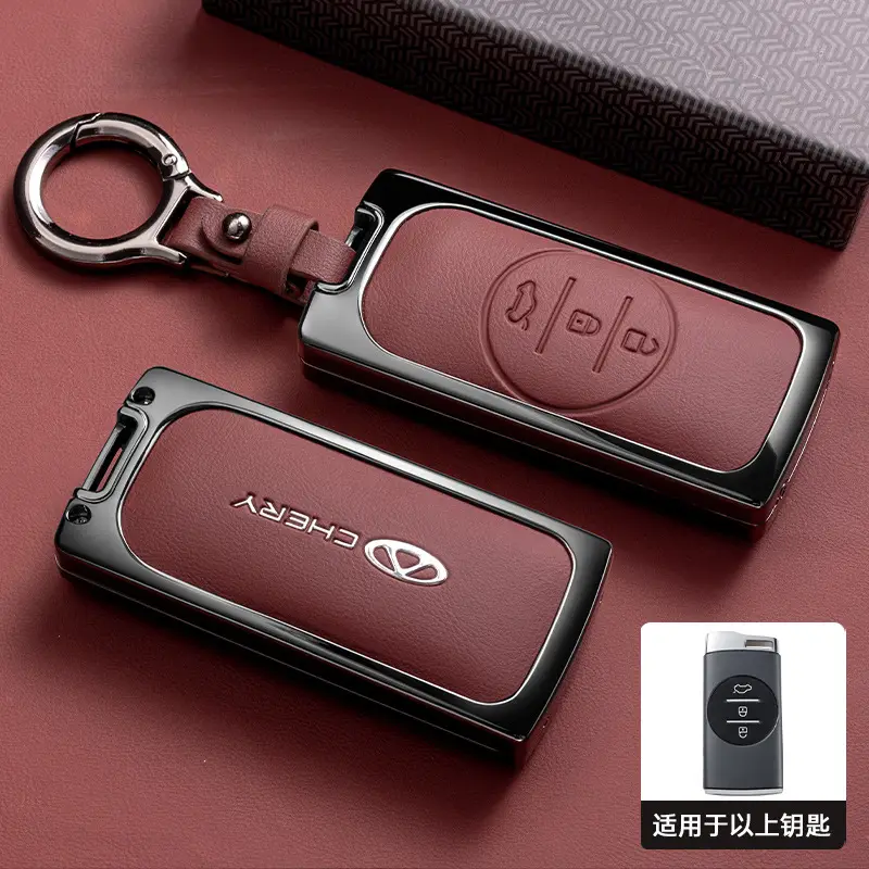 Suitable for Chery Tiggo 7Pro Key Cover 5X Xingtu Lx/Txl All-Inclusive Men's and Women's Ultra-Thin Transparent Key Shell Car Buckle