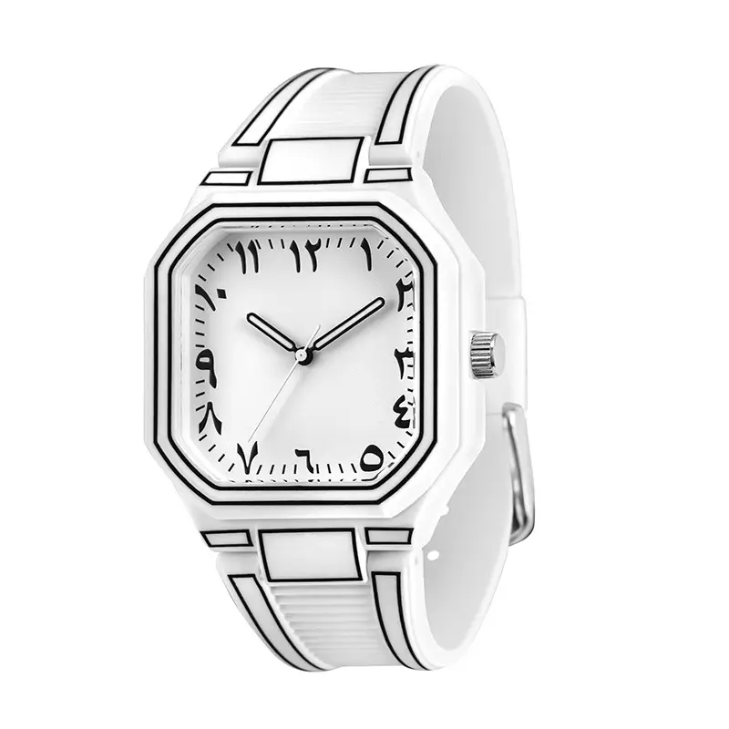 Anime Style Black Quartz Watch for Men Women - Image 14