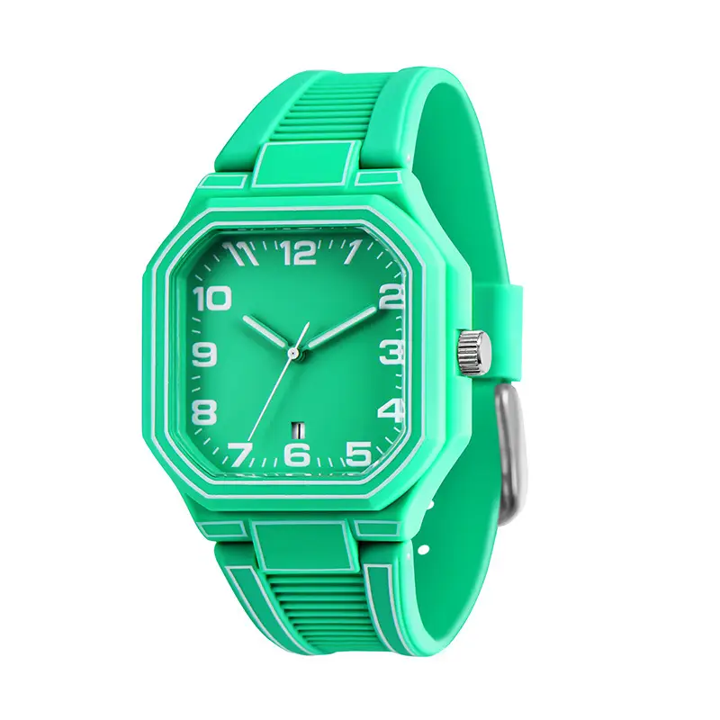 Anime Style Black Quartz Watch for Men Women - Image 17