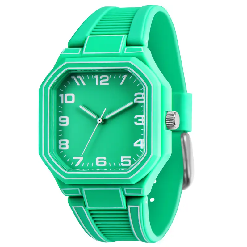 Anime Style Black Quartz Watch for Men Women - Image 12