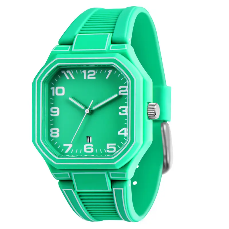 Anime Style Black Quartz Watch for Men Women - Image 6