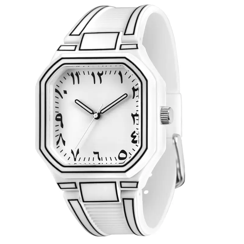 Anime Style Black Quartz Watch for Men Women - Image 9
