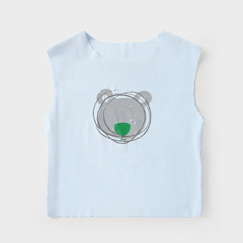 Kaka Panda Kids T-Shirt Yellow Rainbow Snail Short Sleeve - Image 26