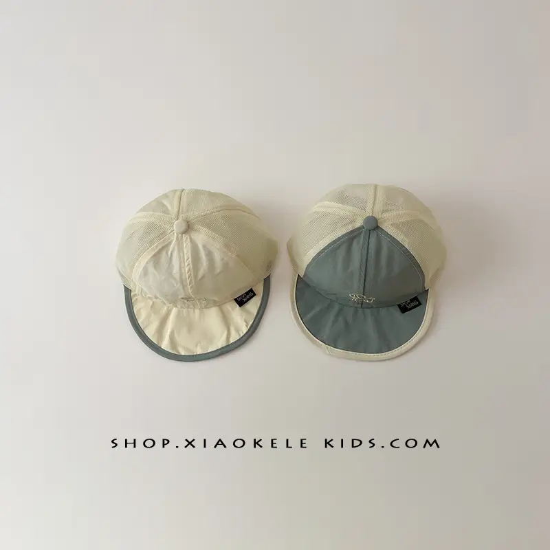 Baby Cap with Embroidered Puppy Design, Soft Bristle, Sun Protective, Quick-Drying Mesh, Baseball Cap — feature 10