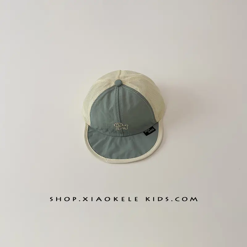 Baby Cap with Embroidered Puppy Design, Soft Bristle, Sun Protective, Quick-Drying Mesh, Baseball Cap — feature 15