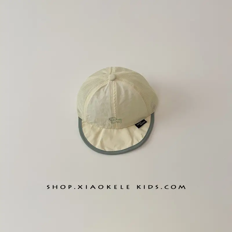 Baby Cap with Embroidered Puppy Design, Soft Bristle, Sun Protective, Quick-Drying Mesh, Baseball Cap — feature 18