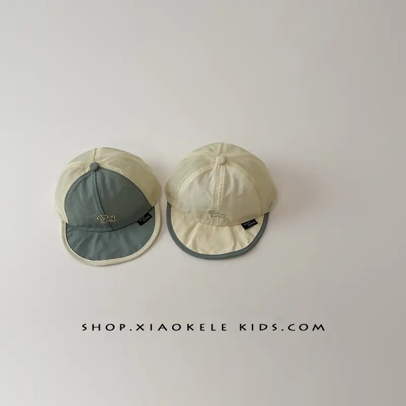 Baby Cap with Embroidered Puppy Design, Soft Bristle, Sun Protective, Quick-Drying Mesh, Baseball Cap — feature 6