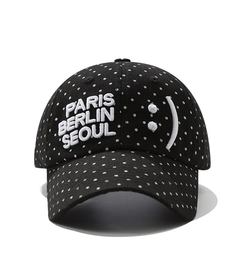 Korean Style Star Polka Dot Baseball Cap for Women — feature 12