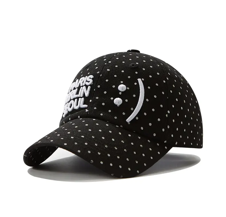 Korean Style Star Polka Dot Baseball Cap for Women — feature 13