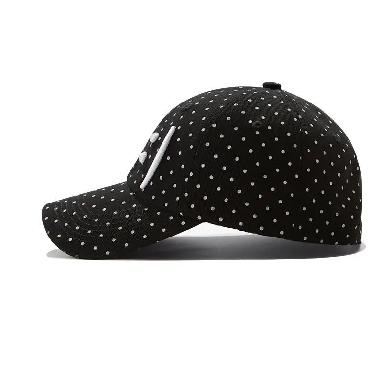 Korean Style Star Polka Dot Baseball Cap for Women — feature 14