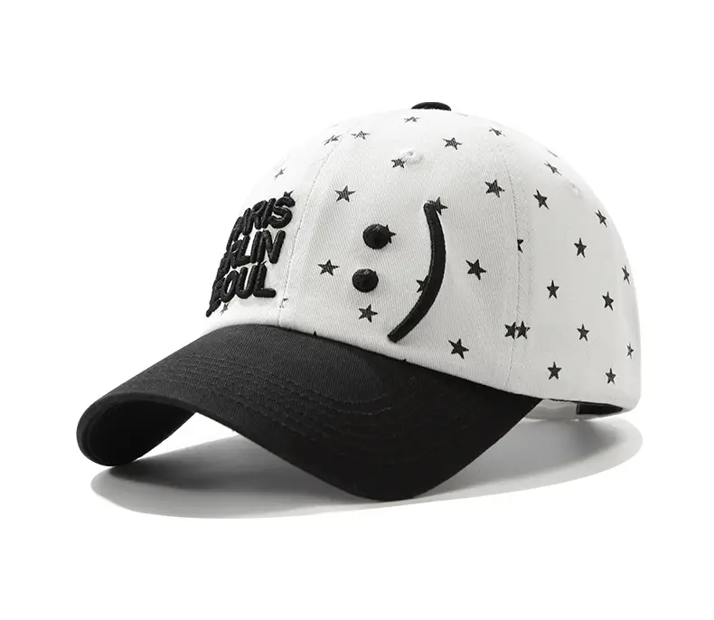 Korean Style Star Polka Dot Baseball Cap for Women — feature 8
