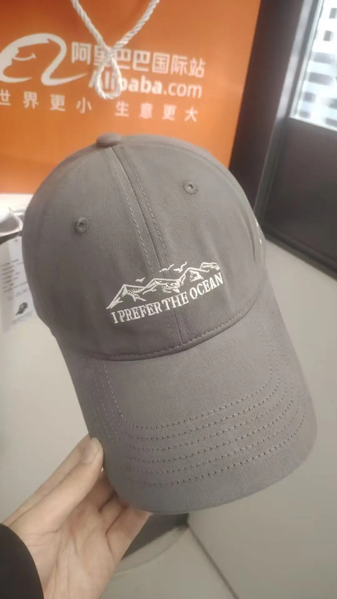 Women Cotton Mountain Cap White 1 Prepared Fire Ocean - Image 4