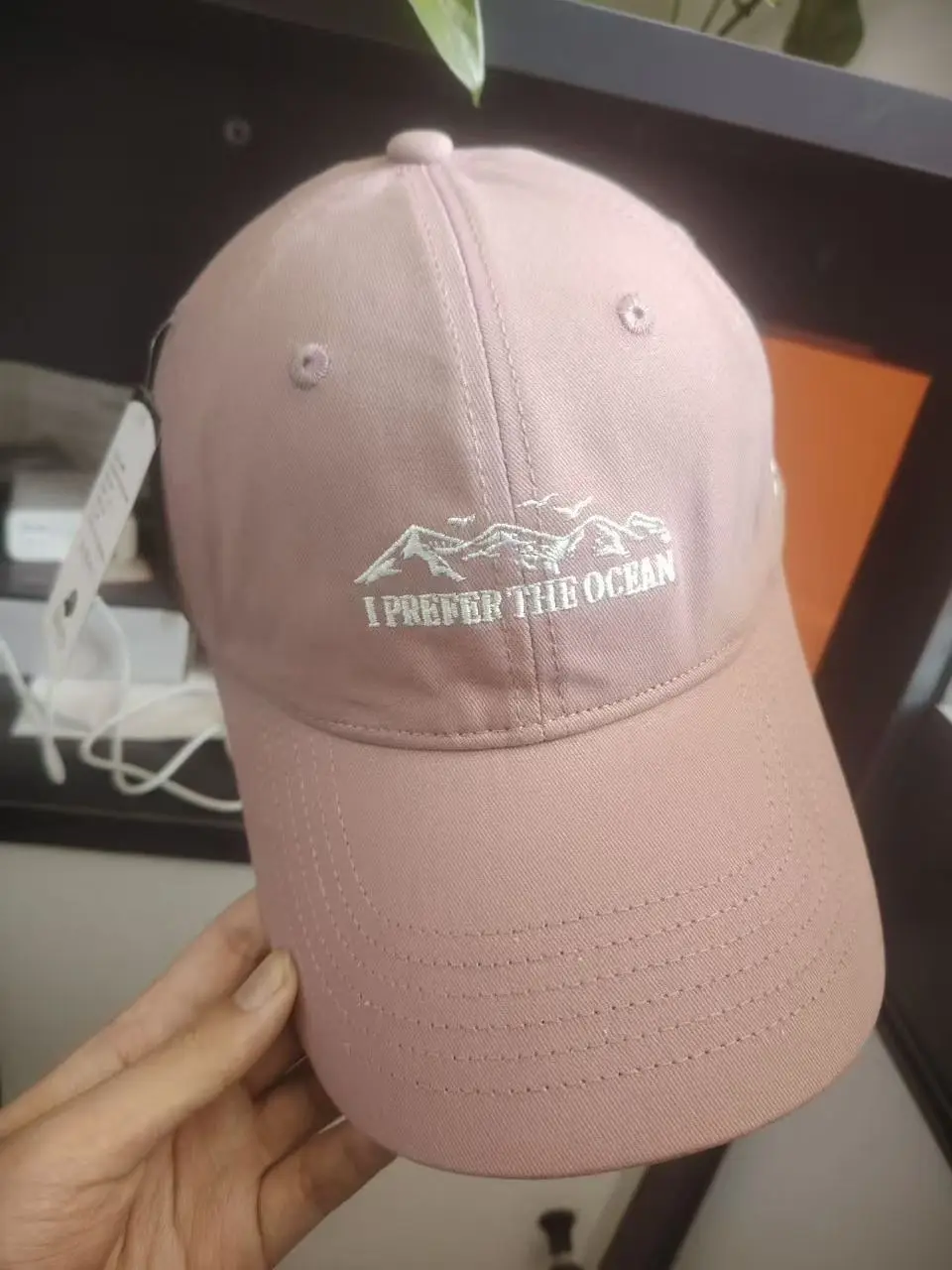 Women Cotton Mountain Cap White 1 Prepared Fire Ocean - Image 5
