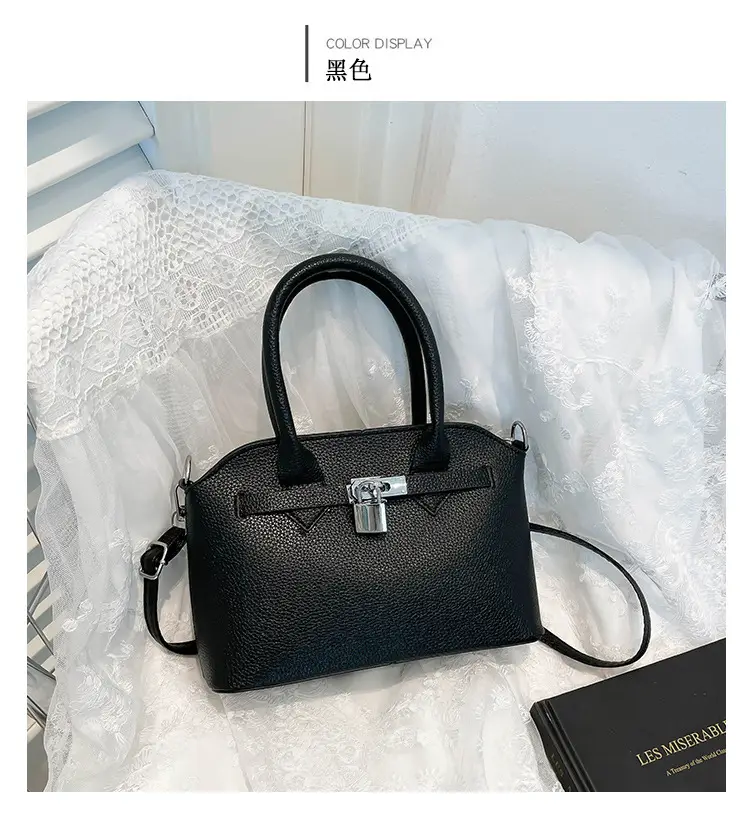 Pink Leather Shoulder Bag Women 2025 New Spring Summer — feature 26