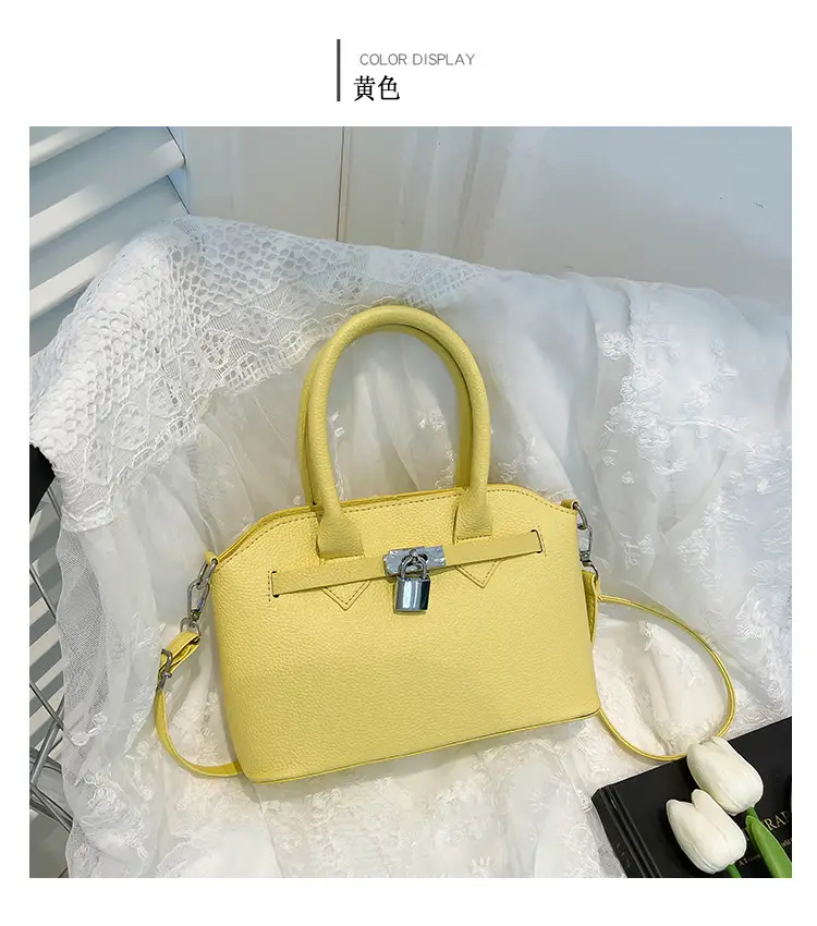 Pink Leather Shoulder Bag Women 2025 New Spring Summer — feature 29