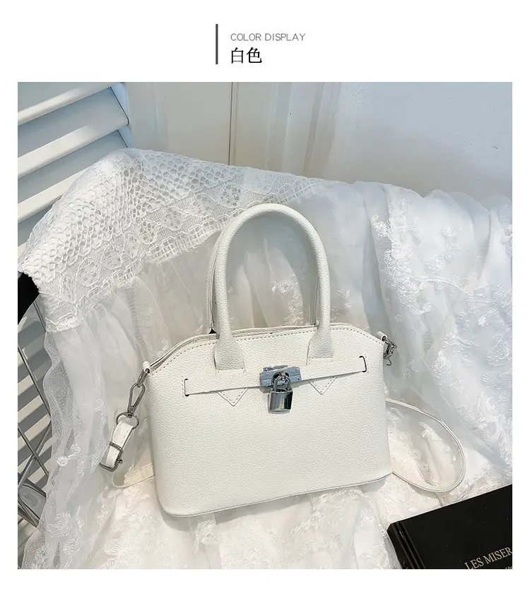 Pink Leather Shoulder Bag Women 2025 New Spring Summer — feature 30