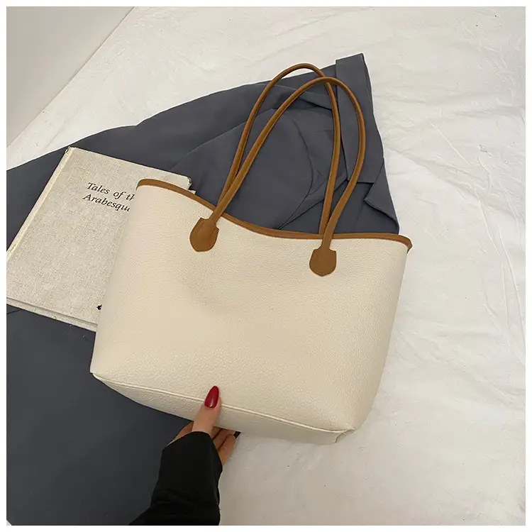 Retro Women's Shoulder Bag with Tassel Handle - Image 11