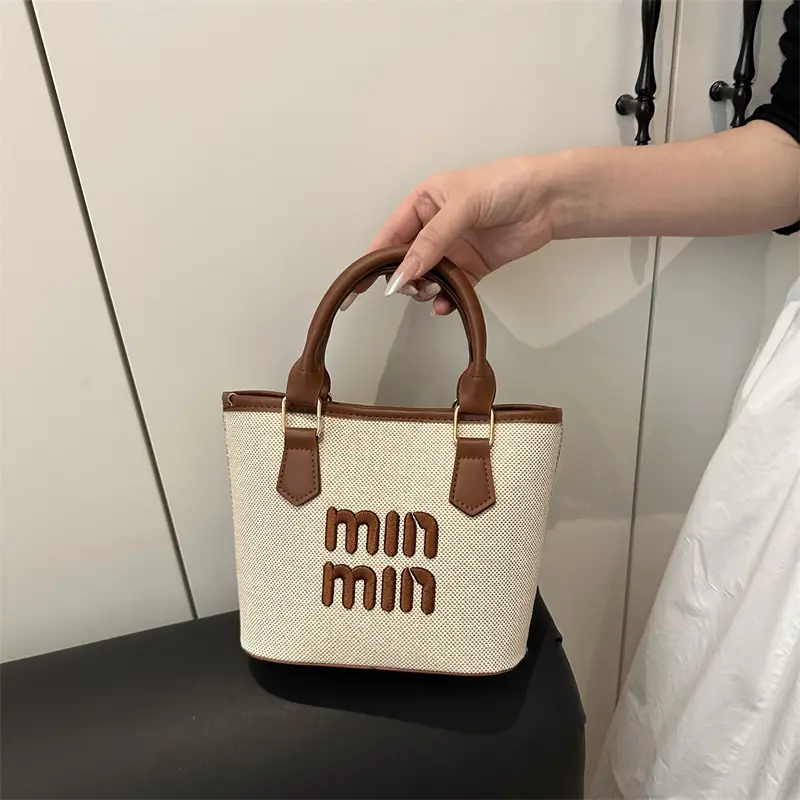 Women's Mini Bamboo Woven Shoulder Bag 2025 - Image 5