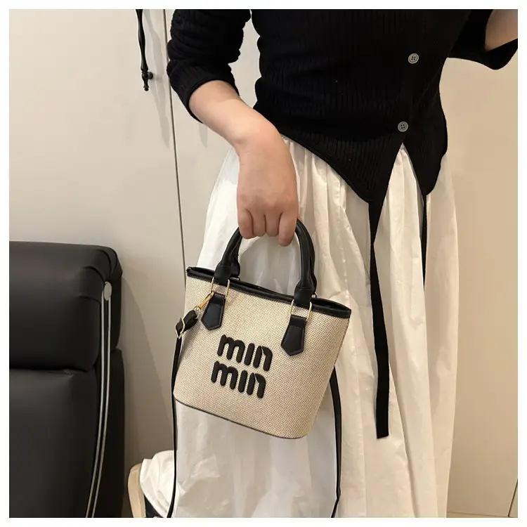 Women's Mini Bamboo Woven Shoulder Bag 2025 — feature 13