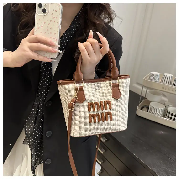 Women's Mini Bamboo Woven Shoulder Bag 2025 — feature 8