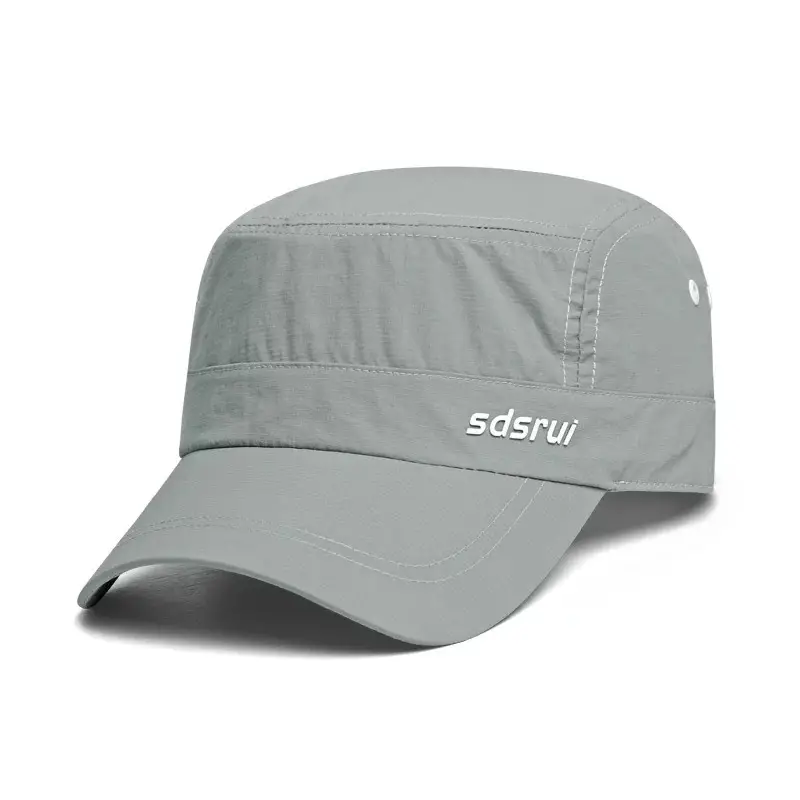 Men's Thin Waterproof Sunshade Cap Grey Blue Gray - Image 2