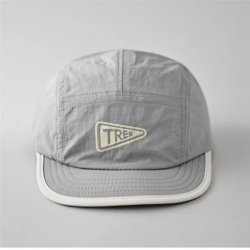 Men Women Contrast Edge Baseball Cap Olive - Image 3