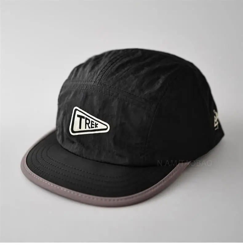 Men Women Contrast Edge Baseball Cap Olive — feature 6