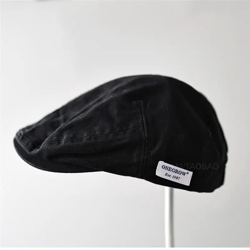 Pink Cotton Forward Cap for Men Women Casual Sunshade Baseball Cap - Image 8