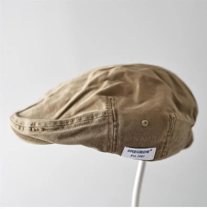 Pink Cotton Forward Cap for Men Women Casual Sunshade Baseball Cap — feature 3