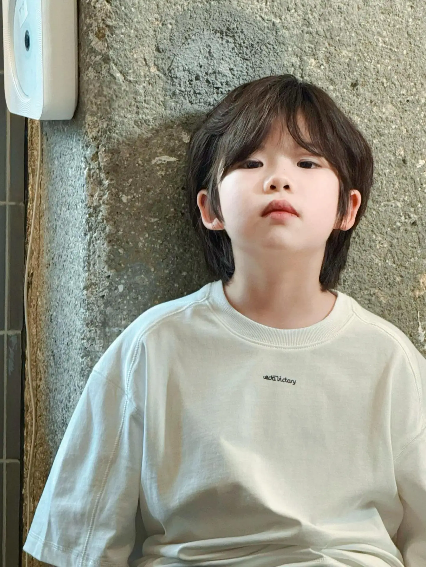 Children Letter Print Cotton Short Sleeve T-Shirt 2026 Spring - Image 4