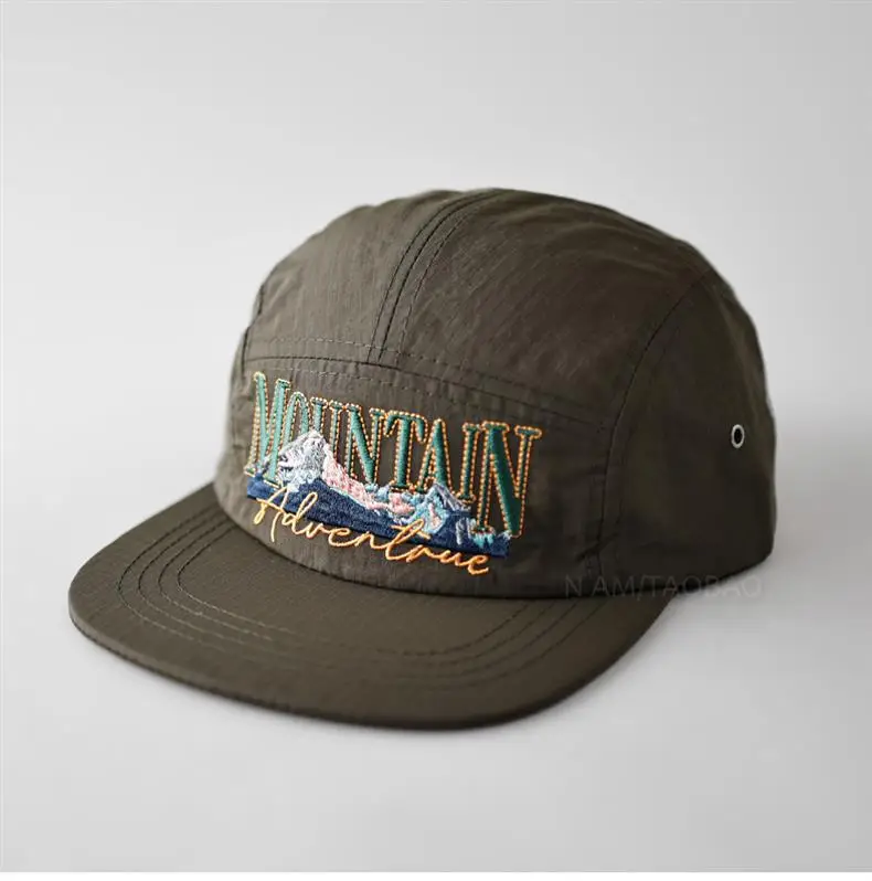 Black Mountain & Hopper Embroidered Baseball Cap for Men Women — feature 2