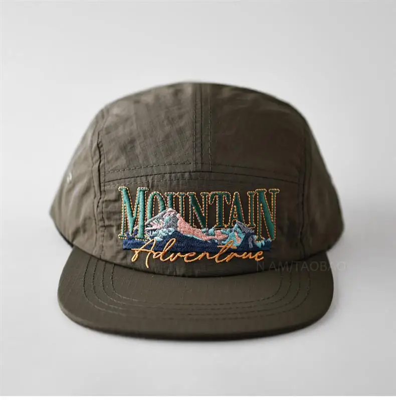 Black Mountain & Hopper Embroidered Baseball Cap for Men Women — feature 3