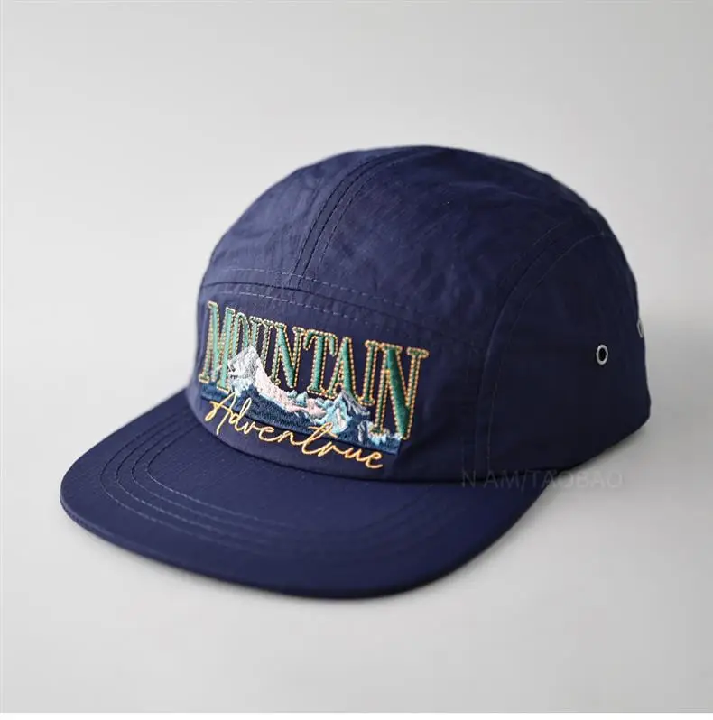 Black Mountain & Hopper Embroidered Baseball Cap for Men Women — feature 5