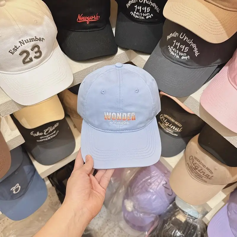 Women's Letter Embroidered Baseball Cap Brown 2025