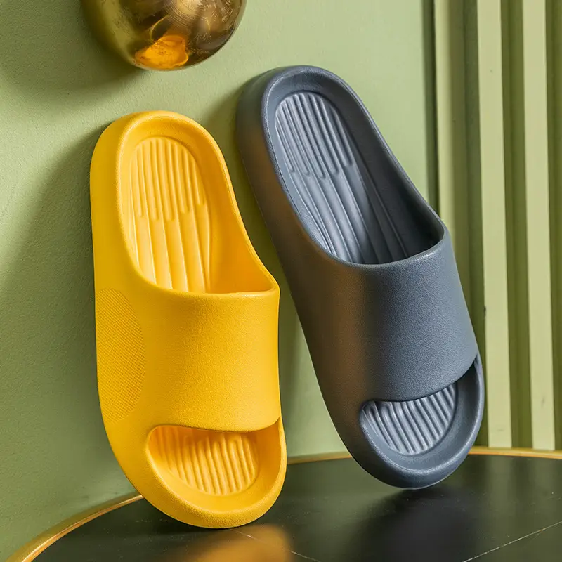 plus size sandals and slippers men stepping on excrement soft bottom lovers net red non-slip dirt-resistant breathable sandals and slippers women wholesale - Image 12