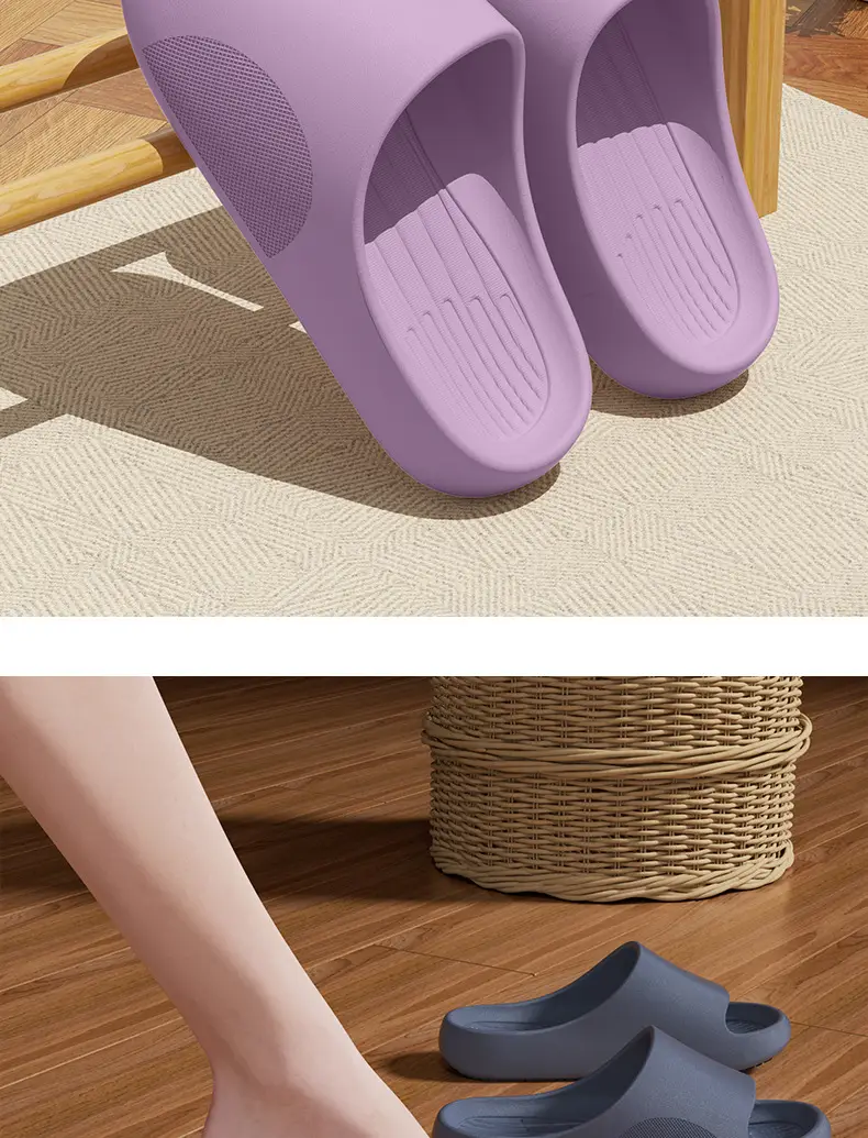 plus size sandals and slippers men stepping on excrement soft bottom lovers net red non-slip dirt-resistant breathable sandals and slippers women wholesale — feature 15