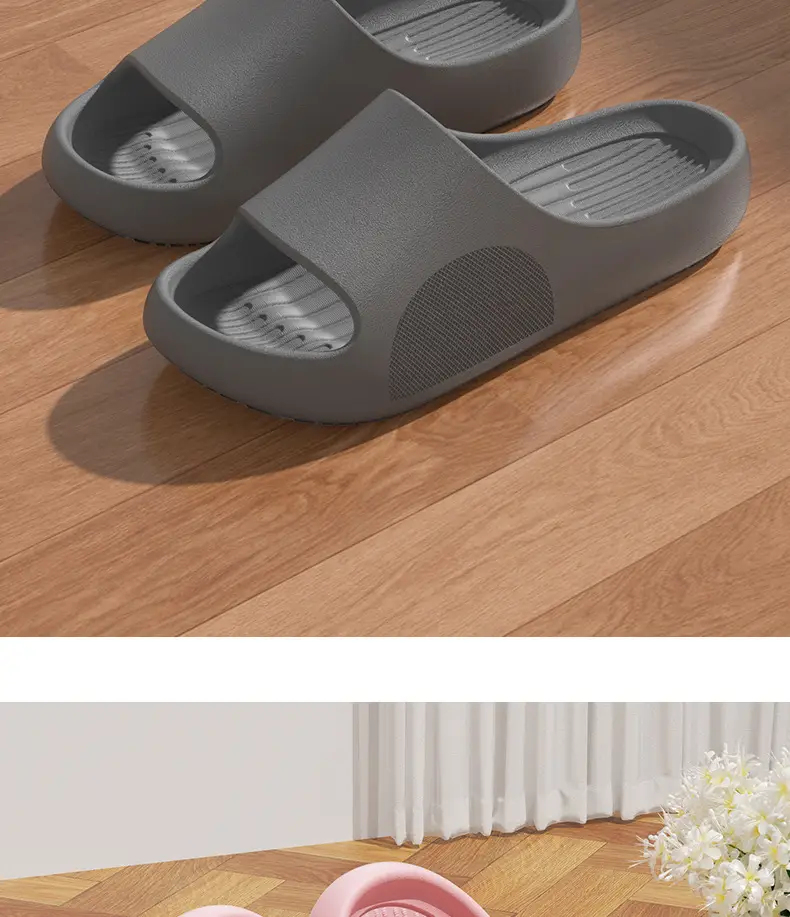plus size sandals and slippers men stepping on excrement soft bottom lovers net red non-slip dirt-resistant breathable sandals and slippers women wholesale — feature 17