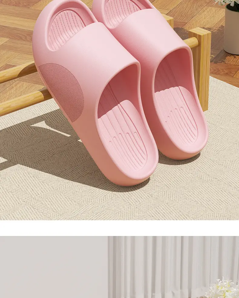 plus size sandals and slippers men stepping on excrement soft bottom lovers net red non-slip dirt-resistant breathable sandals and slippers women wholesale — feature 18