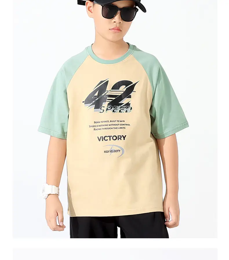 Kids Korean Style T-Shirt Set Pink White Maroon Pants — feature 14