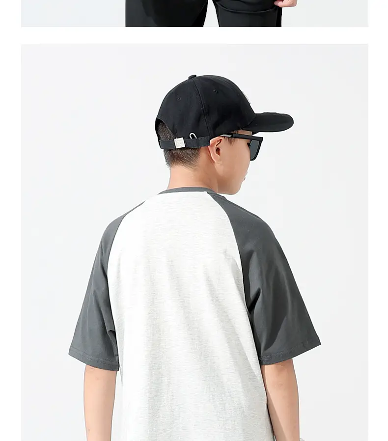 Kids Korean Style T-Shirt Set Pink White Maroon Pants — feature 8