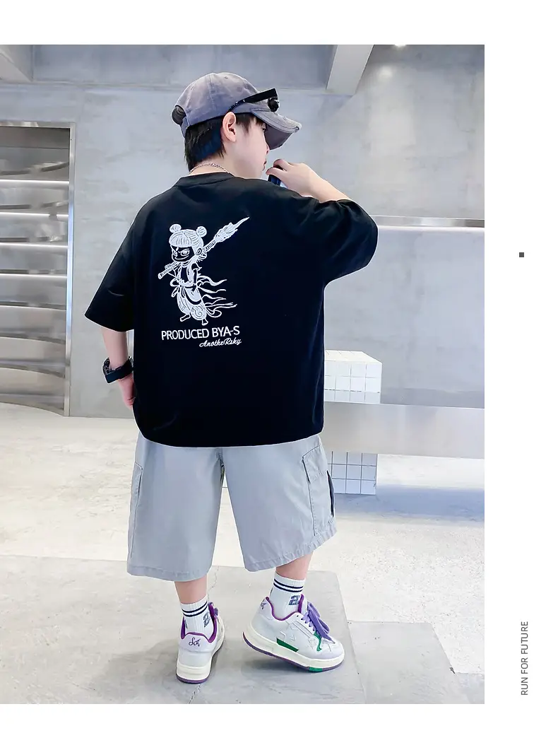 Boys White Ice-Feel Short Sleeve T-Shirt 2026 — feature 17
