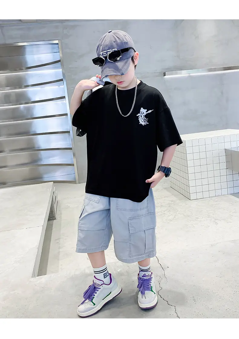 Boys White Ice-Feel Short Sleeve T-Shirt 2026 — feature 18